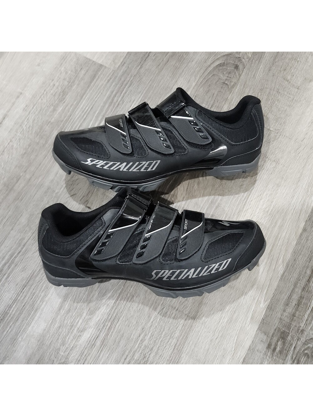 SPECIALIZED Sport MTB Mountain Bike Road Cycling 3 Strap Shoes Mens 9 / 42